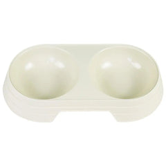 Pet Double Bowl Dog Bowl Cat and Dog Drinking and Eating Dual purpose Rice Bowl Pet Supplies Cat Feeder