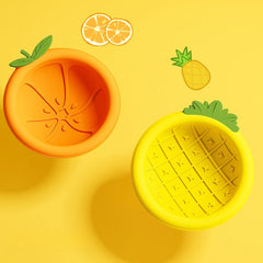 Anti overflow slow feeding bowl, pet silicone bowl to protect cervical spine, high foot rice bowl
