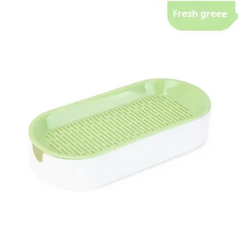 Environmentally friendly and durable pet double bowl anti slip base, suitable for universal bowls for pets