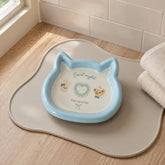 Various shapes of pet feeding bowls