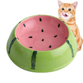 Fruit patterned pet feeding bowl