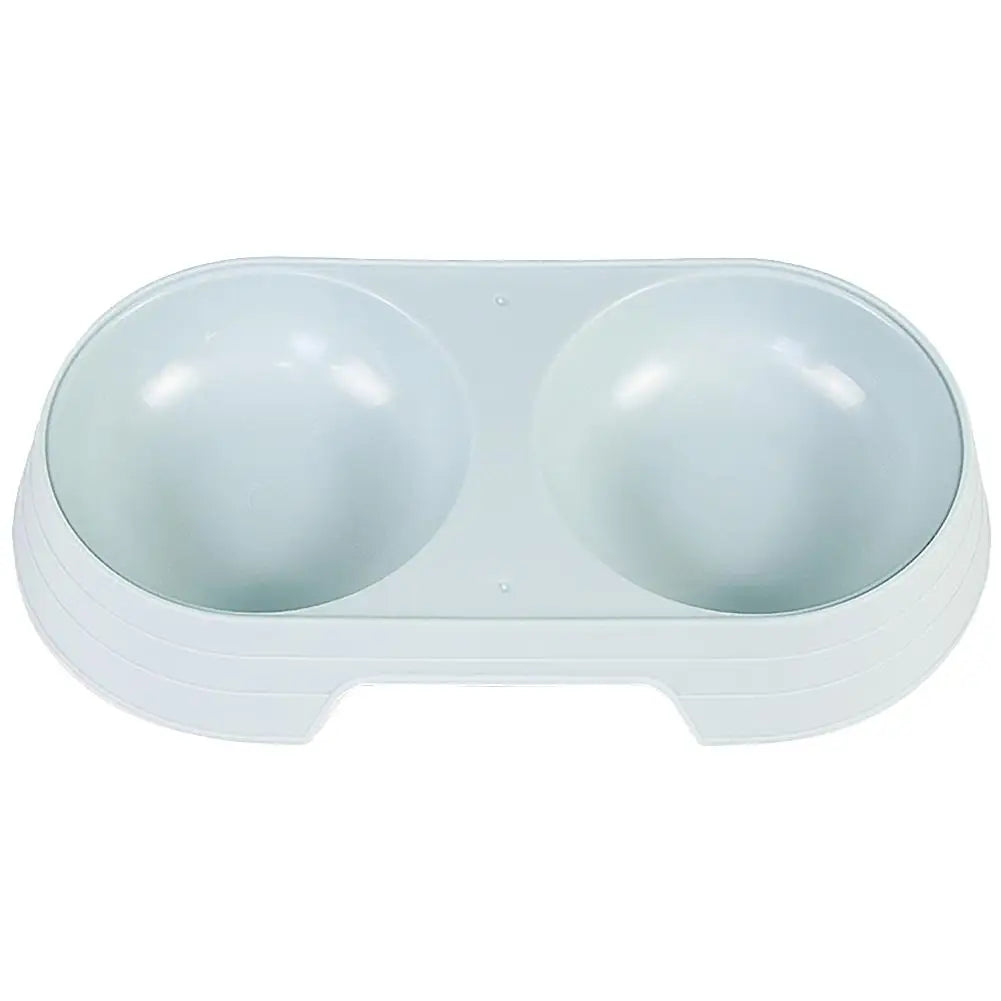 Pet Double Bowl Dog Bowl Cat and Dog Drinking and Eating Dual purpose Rice Bowl Pet Supplies Cat Feeder